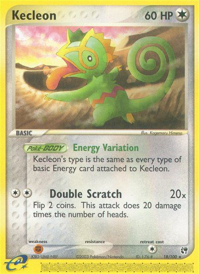 Kecleon - 018/100 - Sandstorm