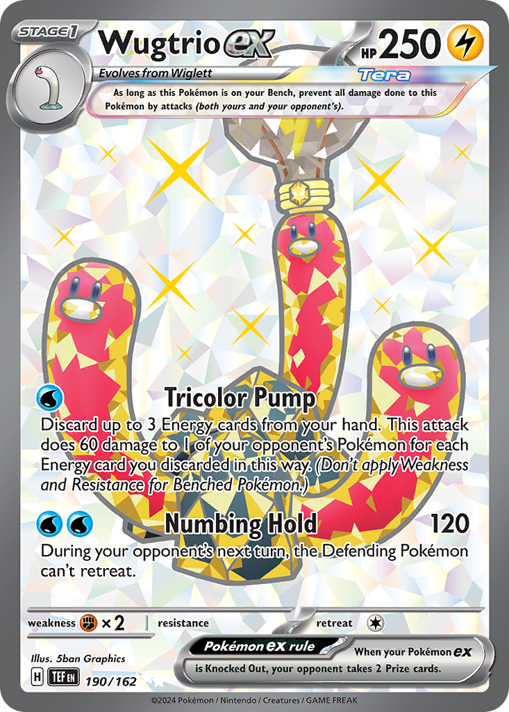 Wugtrio ex - 190/162 - Temporal Forces