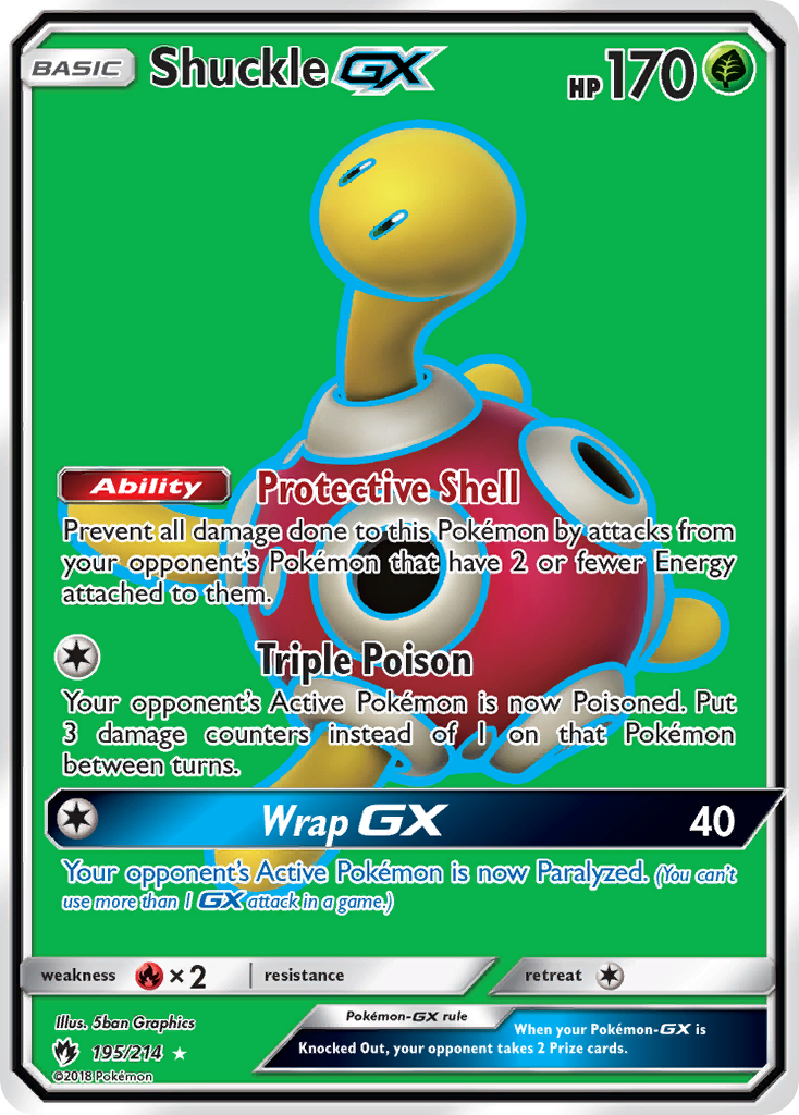 Shuckle-GX - 195/214 - Lost Thunder