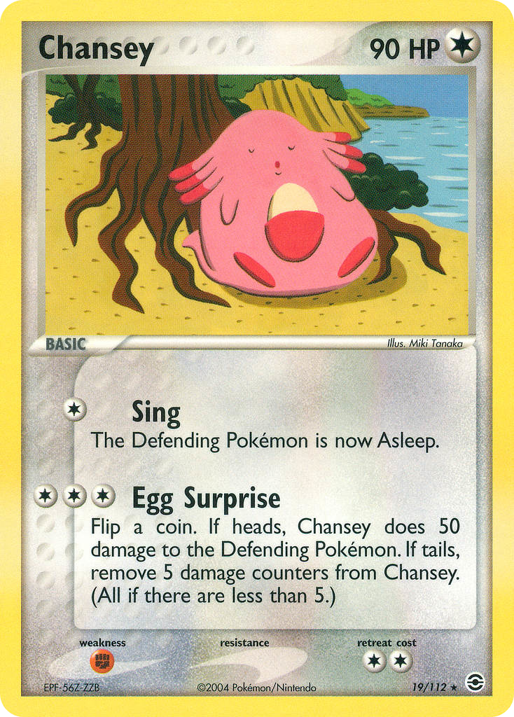 Chansey - 019/112 - FireRed & LeafGreen