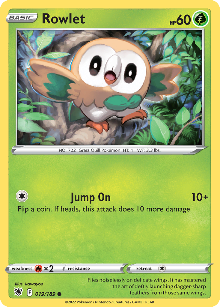 Rowlet - 019/189 - Astral Radiance