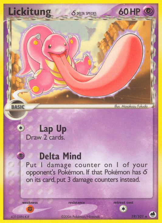 Lickitung ? - 019/101 - Dragon Frontiers