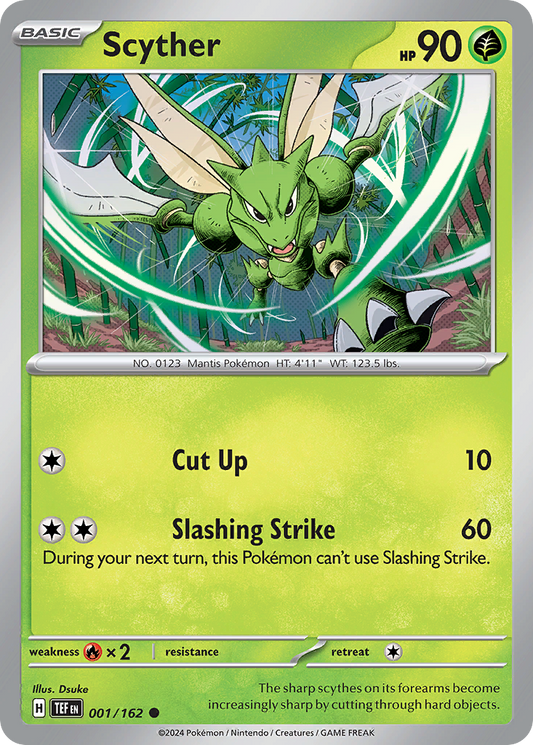 Scyther - 001/162 - Temporal Forces