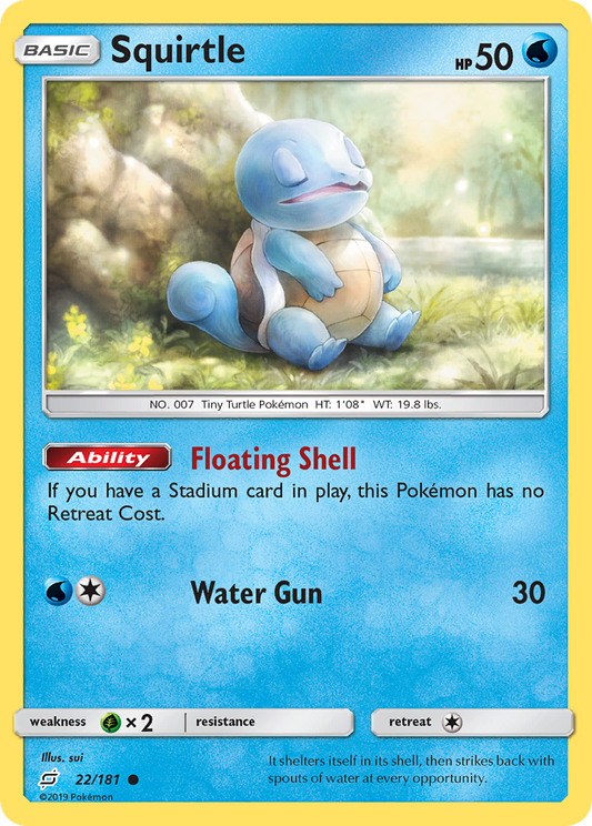 Squirtle - 022/181 - Team Up