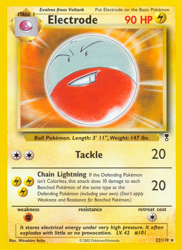 Electrode - 022/110 - Legendary Collection