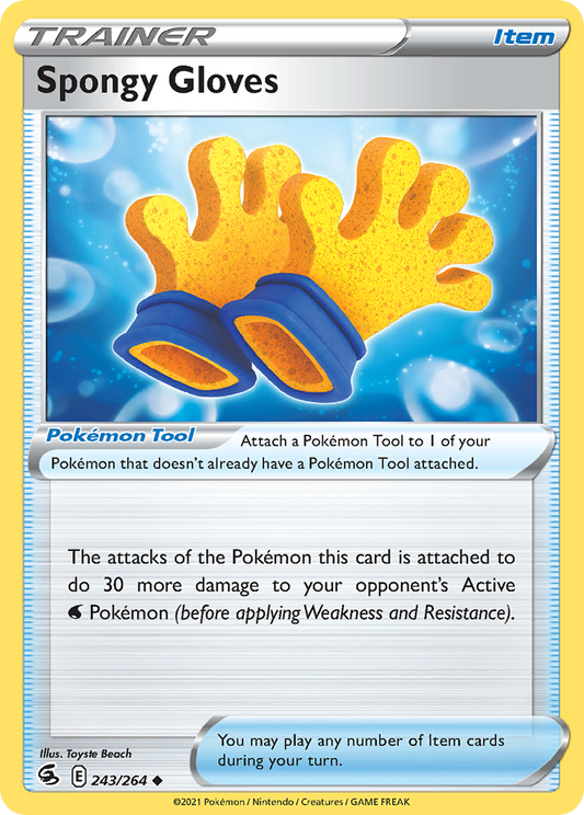 Spongy Gloves - 243/264 - Fusion Strike