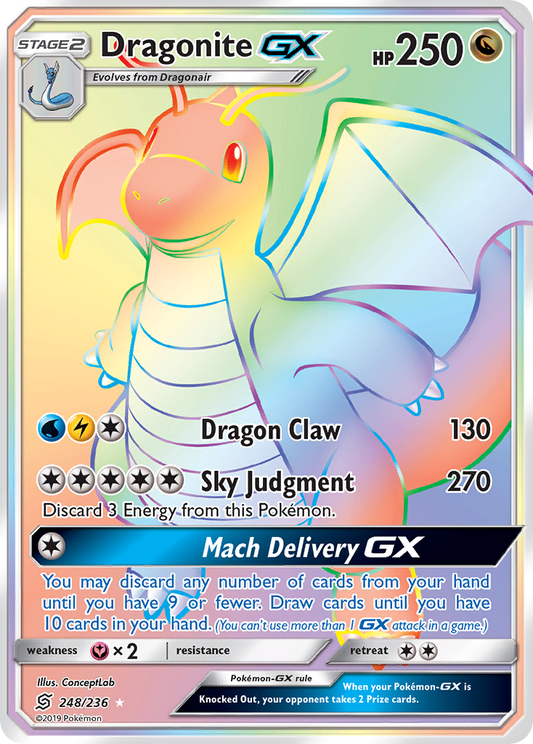Dragonite-GX - 248/236 - Unified Minds