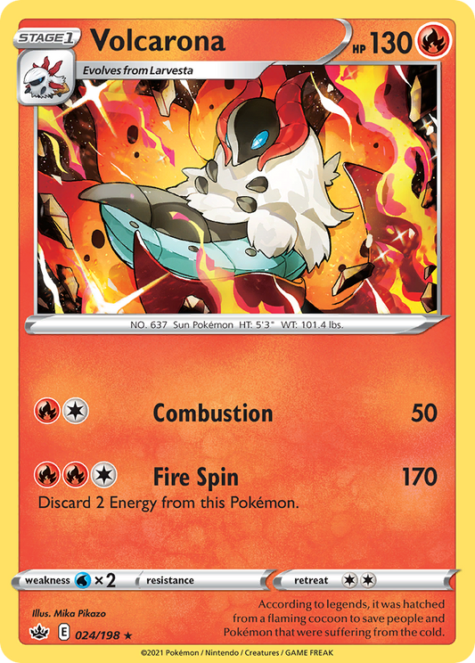 Volcarona - 024/198 - Chilling Reign