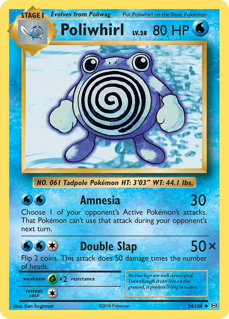 Poliwhirl - 024/108 - Evolutions