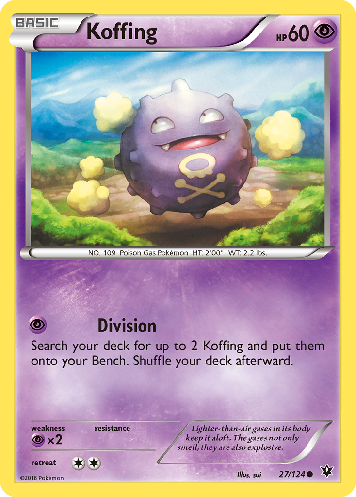 Koffing - 027/124 - Fates Collide
