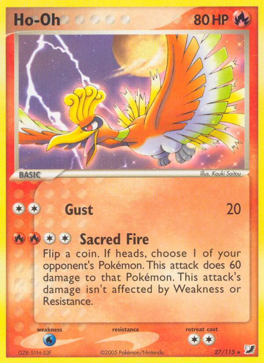 Ho-Oh - 027/115 - Unseen Forces
