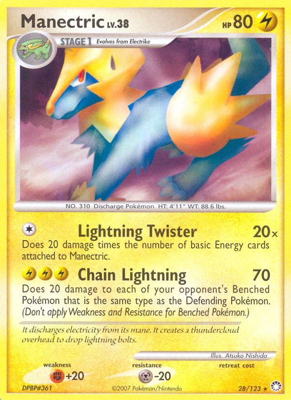 Manectric - 028/123 - Mysterious Treasures