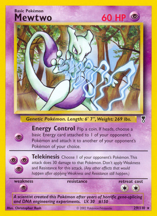 Mewtwo - 029/110 - Legendary Collection