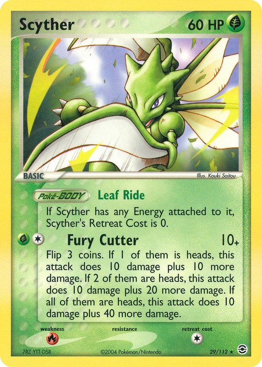 Scyther - 029/112 - FireRed & LeafGreen