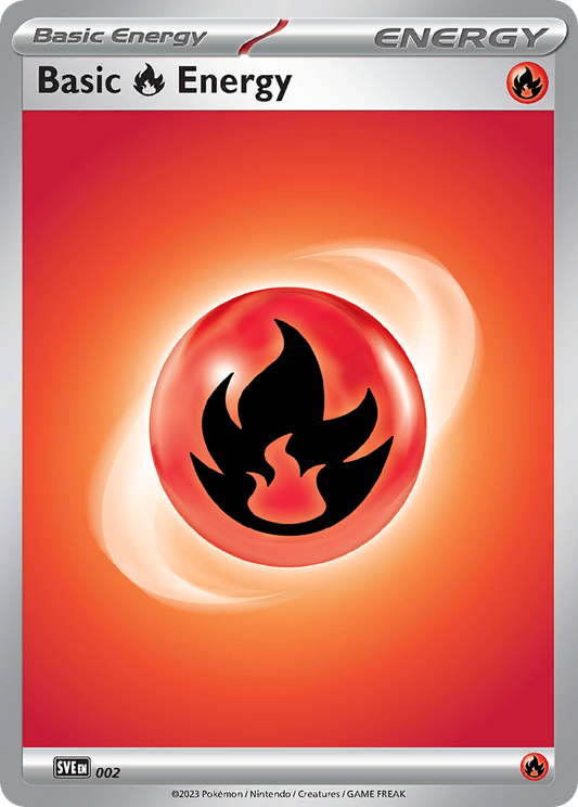 Basic Fire Energy - 2/8 - Scarlet & Violet Energies