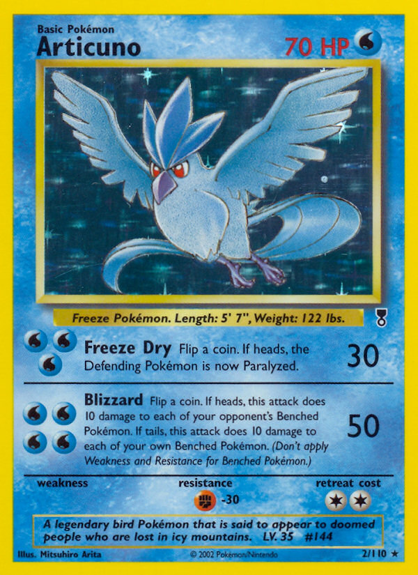 Articuno - 002/110 - Legendary Collection