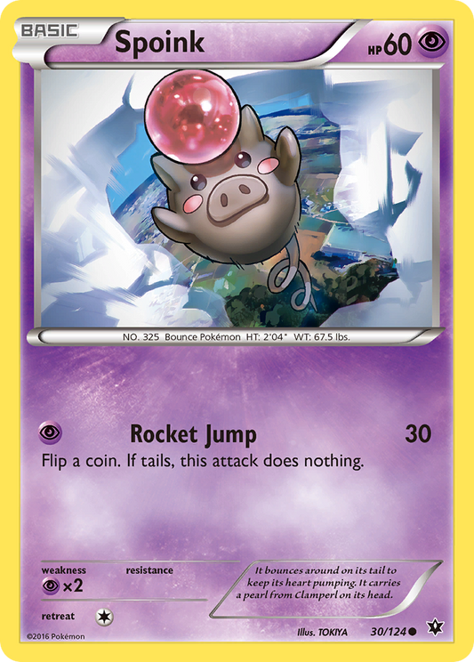 Spoink - 030/124 - Fates Collide