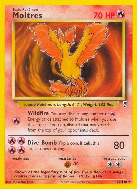 Moltres - 030/110 - Legendary Collection