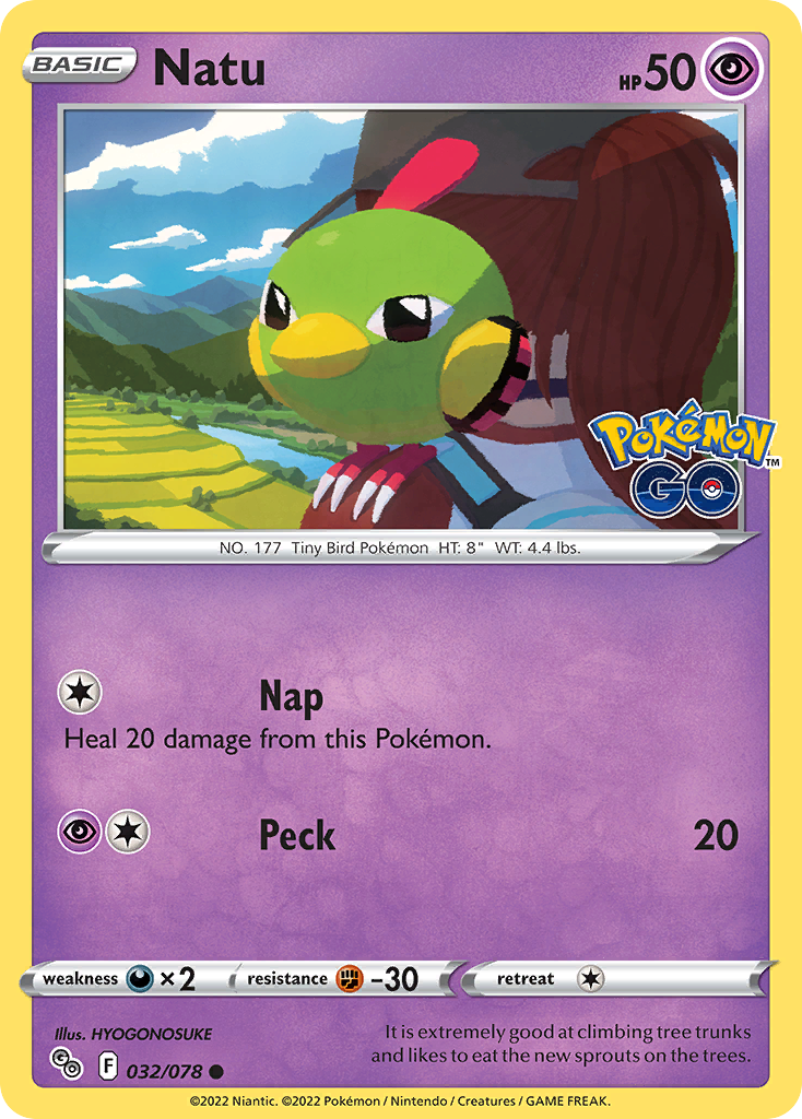 Natu - 32/78 - Pokémon GO