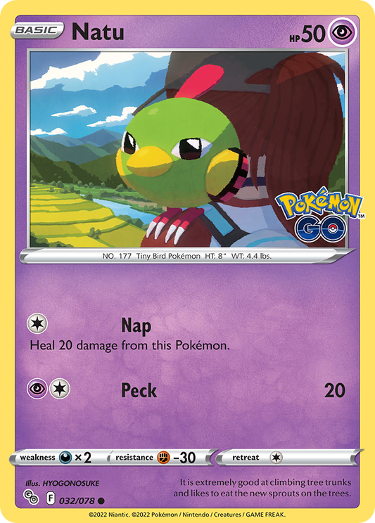 Natu - 32/78 - Pokémon GO