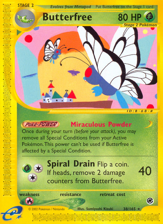 Butterfree - 038/165 - Expedition Base Set