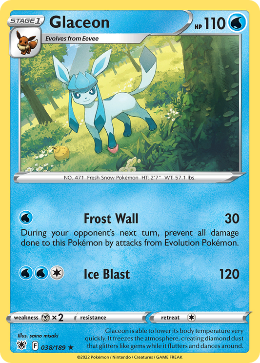 Glaceon - 038/189 - Astral Radiance