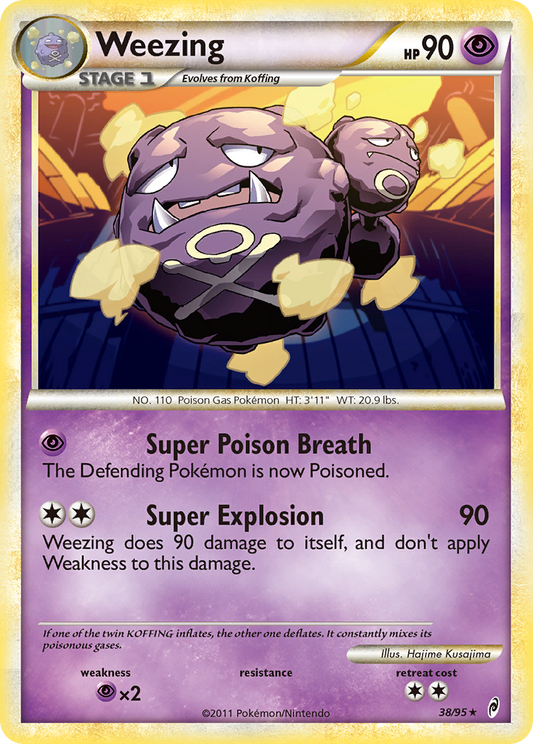 Weezing - 38/95 - Call of Legends