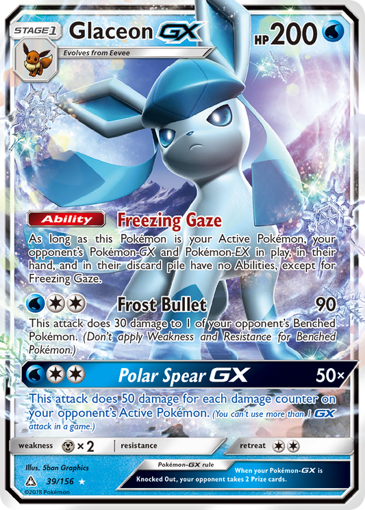 Glaceon-GX - 039/156 - Ultra Prism
