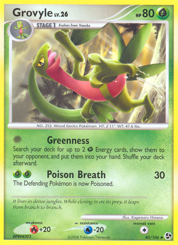 Grovyle - 040/106 - Great Encounters