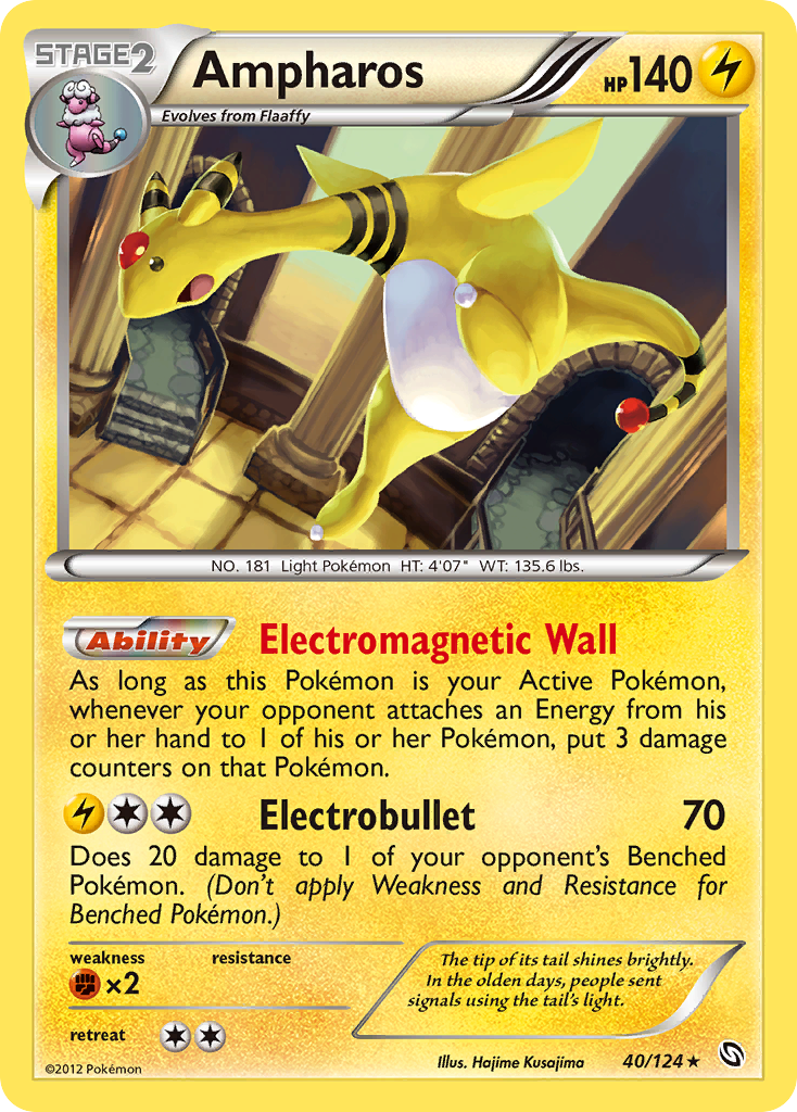 Ampharos - 040/124 - Dragons Exalted
