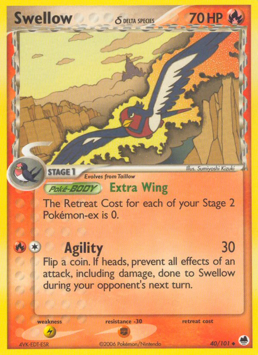 Swellow ? - 040/101 - Dragon Frontiers