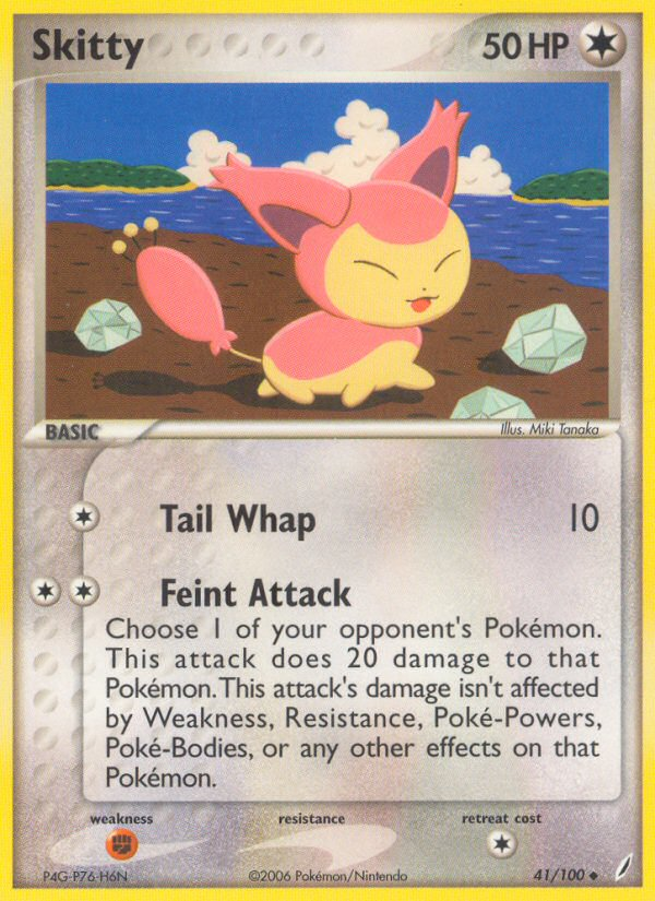 Skitty - 041/100 - Crystal Guardians