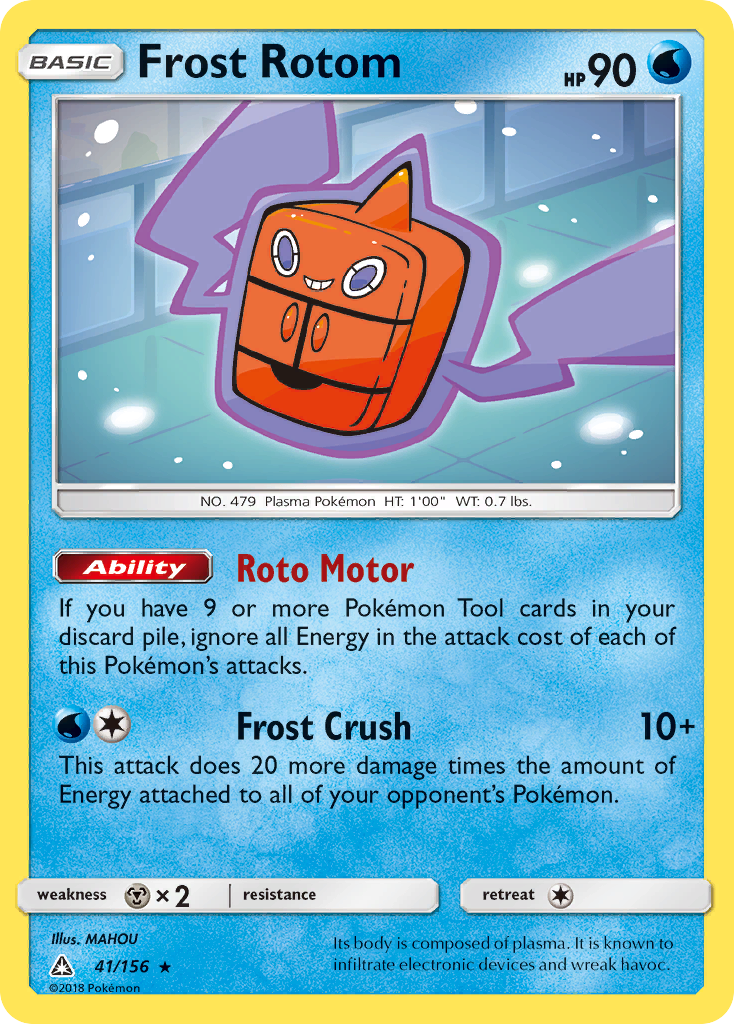 Frost Rotom - 041/156 - Ultra Prism