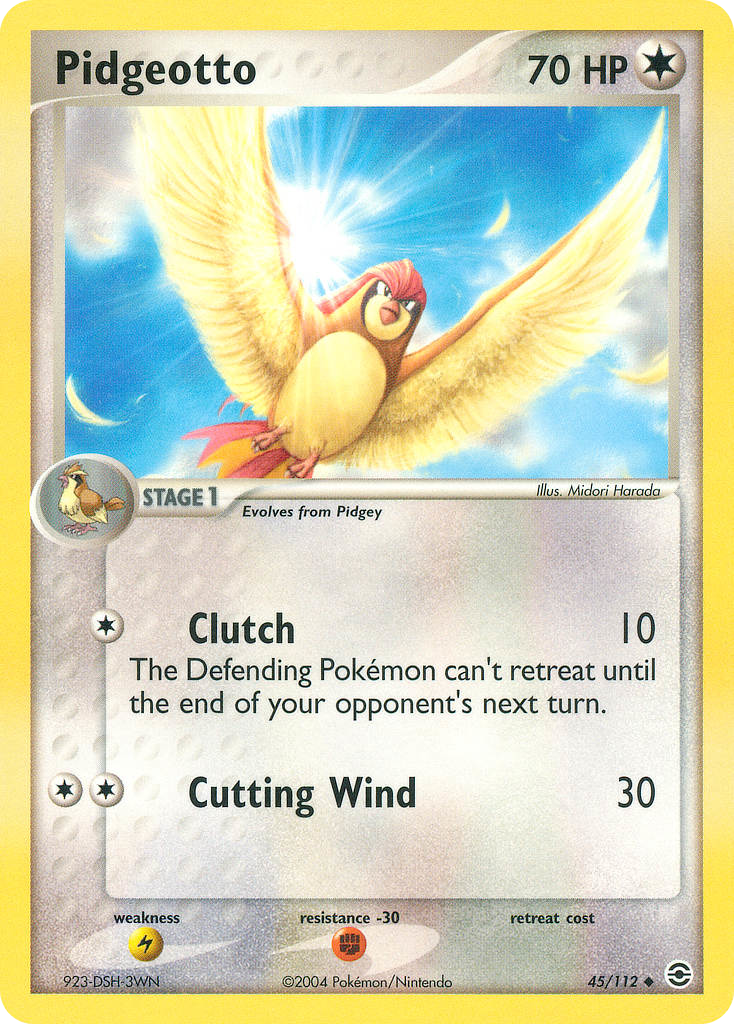 Pidgeotto - 045/112 - FireRed & LeafGreen