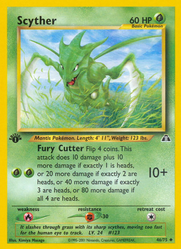 Scyther - 46/75 - Neo Discovery