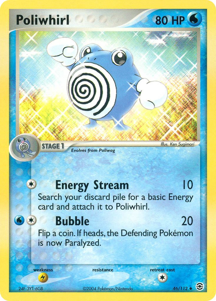 Poliwhirl - 046/112 - FireRed & LeafGreen