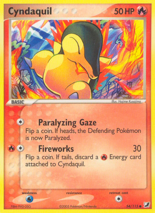 Cyndaquil - 054/115 - Unseen Forces