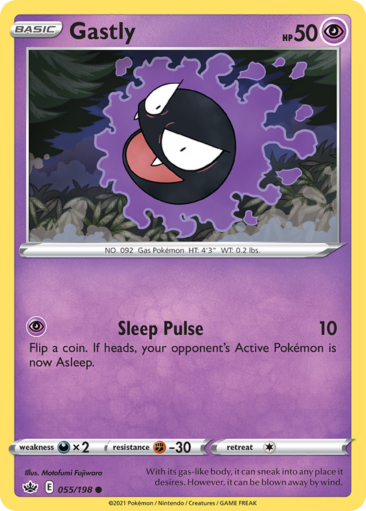 Gastly - 055/198 - Chilling Reign