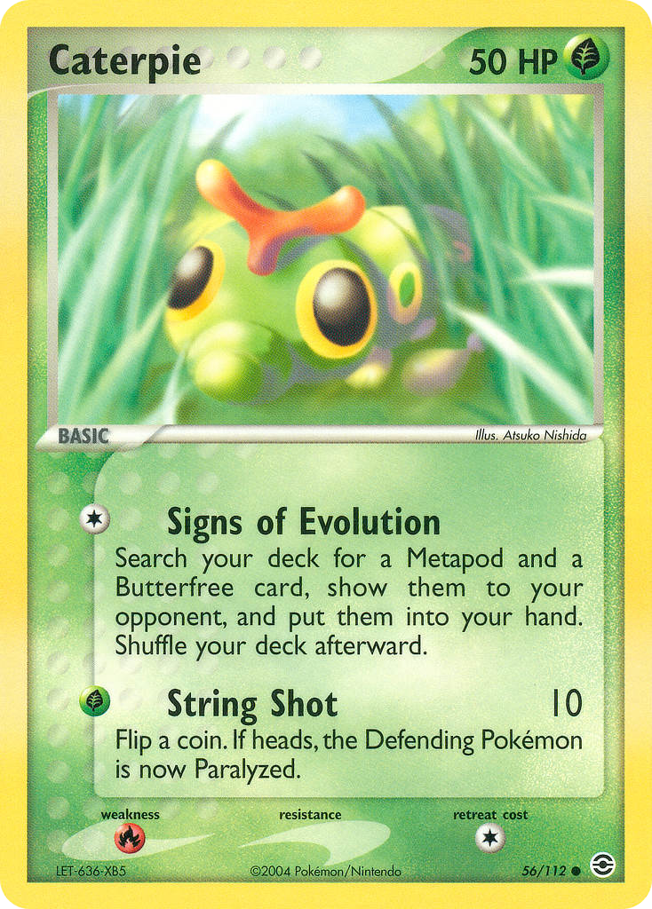 Caterpie - 056/112 - FireRed & LeafGreen