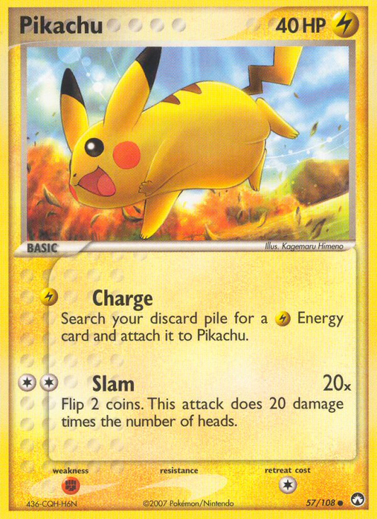 Pikachu - 057/108 - Power Keepers