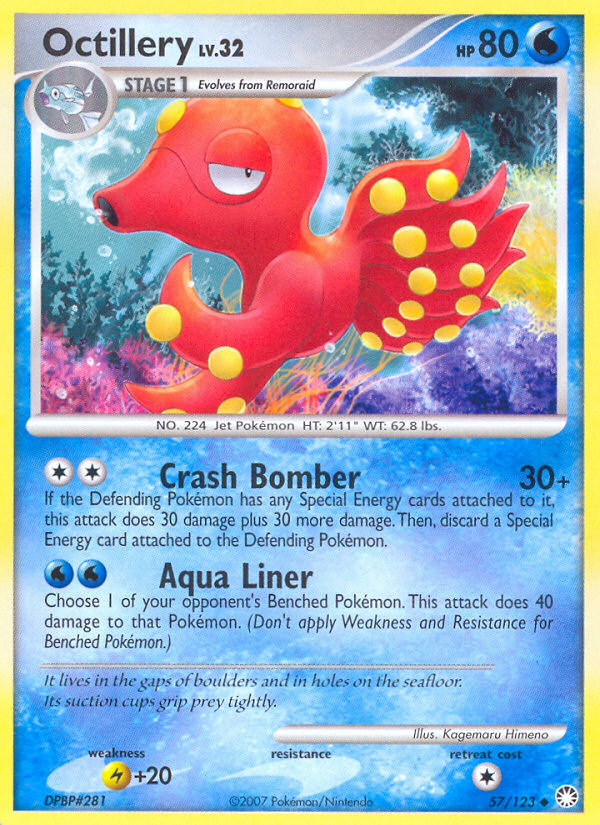Octillery - 057/123 - Mysterious Treasures