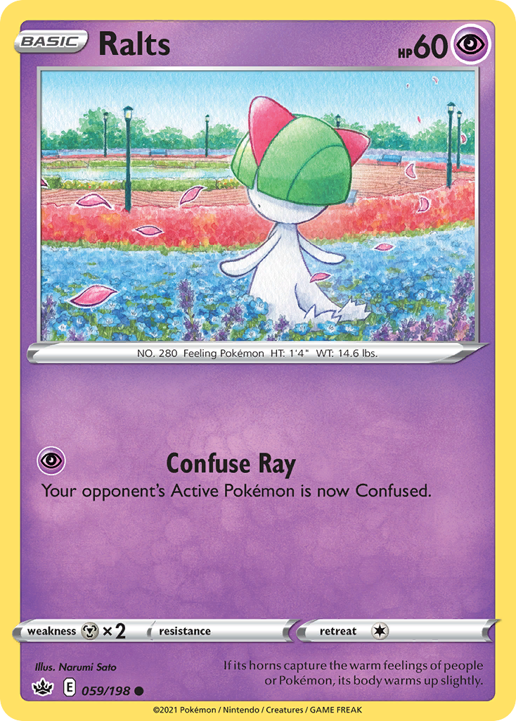 Ralts - 059/198 - Chilling Reign