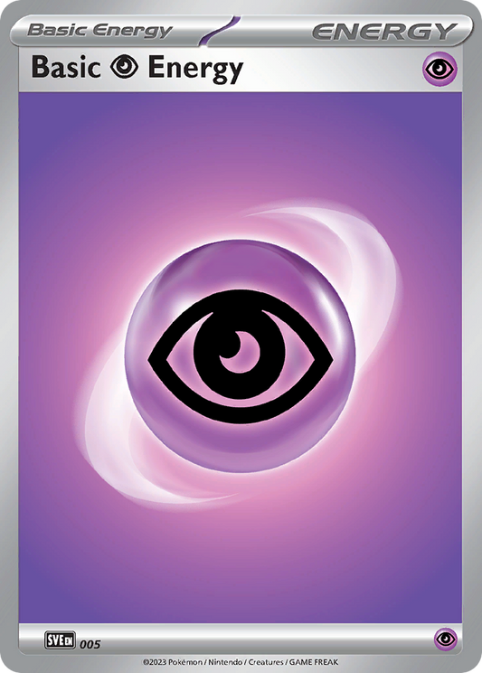 Basic Psychic Energy - 5/8 - Scarlet & Violet Energies