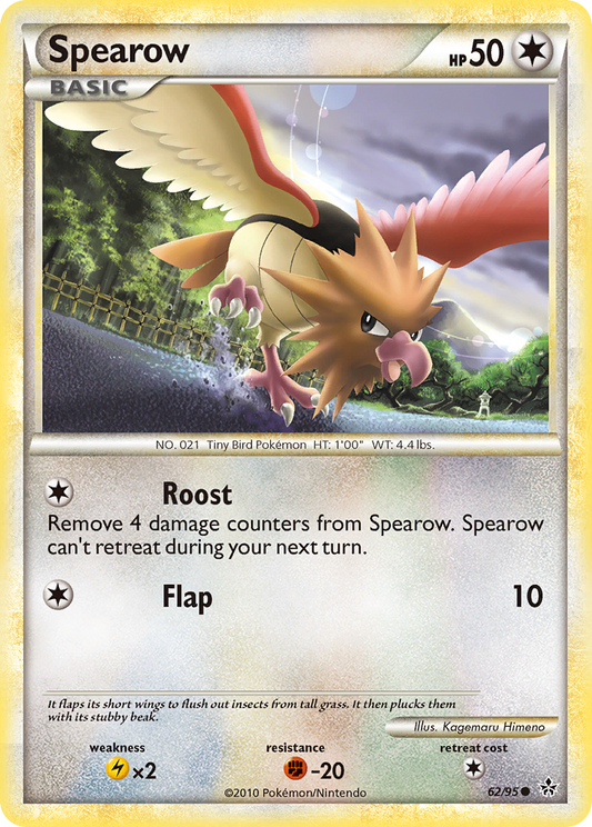 Spearow - 62/95 - HS—Unleashed