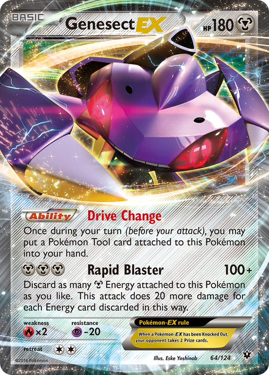 Genesect-EX - 064/124 - Fates Collide