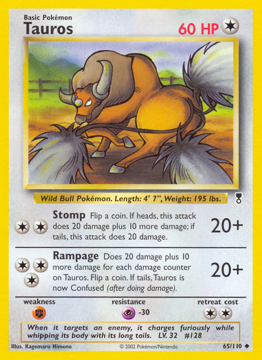 Tauros - 065/110 - Legendary Collection
