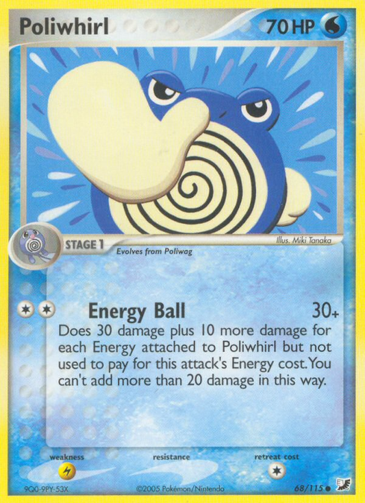 Poliwhirl - 068/115 - Unseen Forces