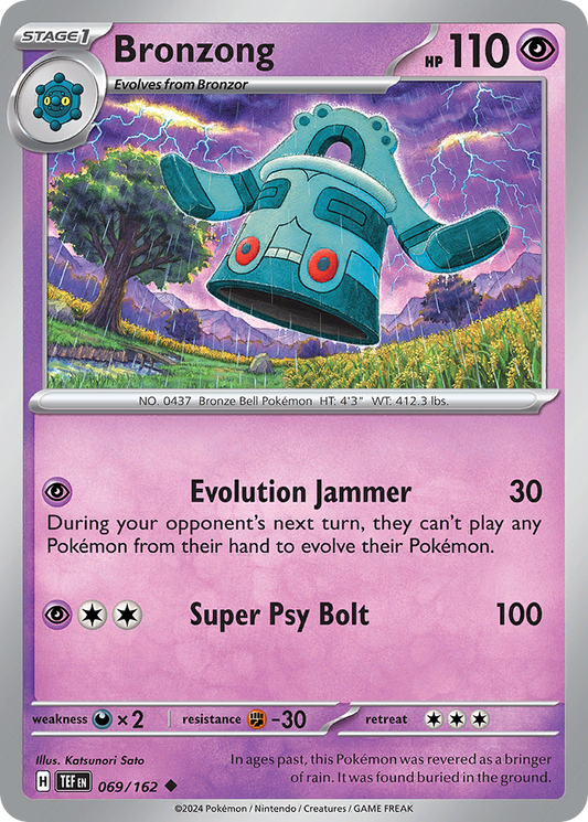 Bronzong - 069/162 - Temporal Forces