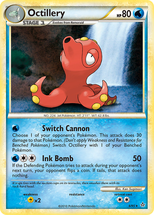 Octillery - 06/95 - HS—Unleashed