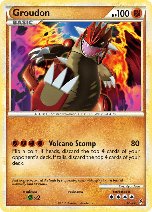 Groudon - 06/95 - Call of Legends